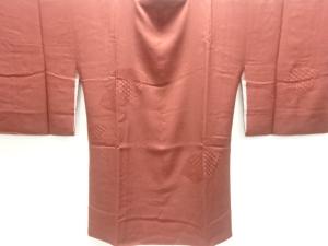 汕頭蘇州刺繍　地紙に花古典柄模様絵羽道行コート